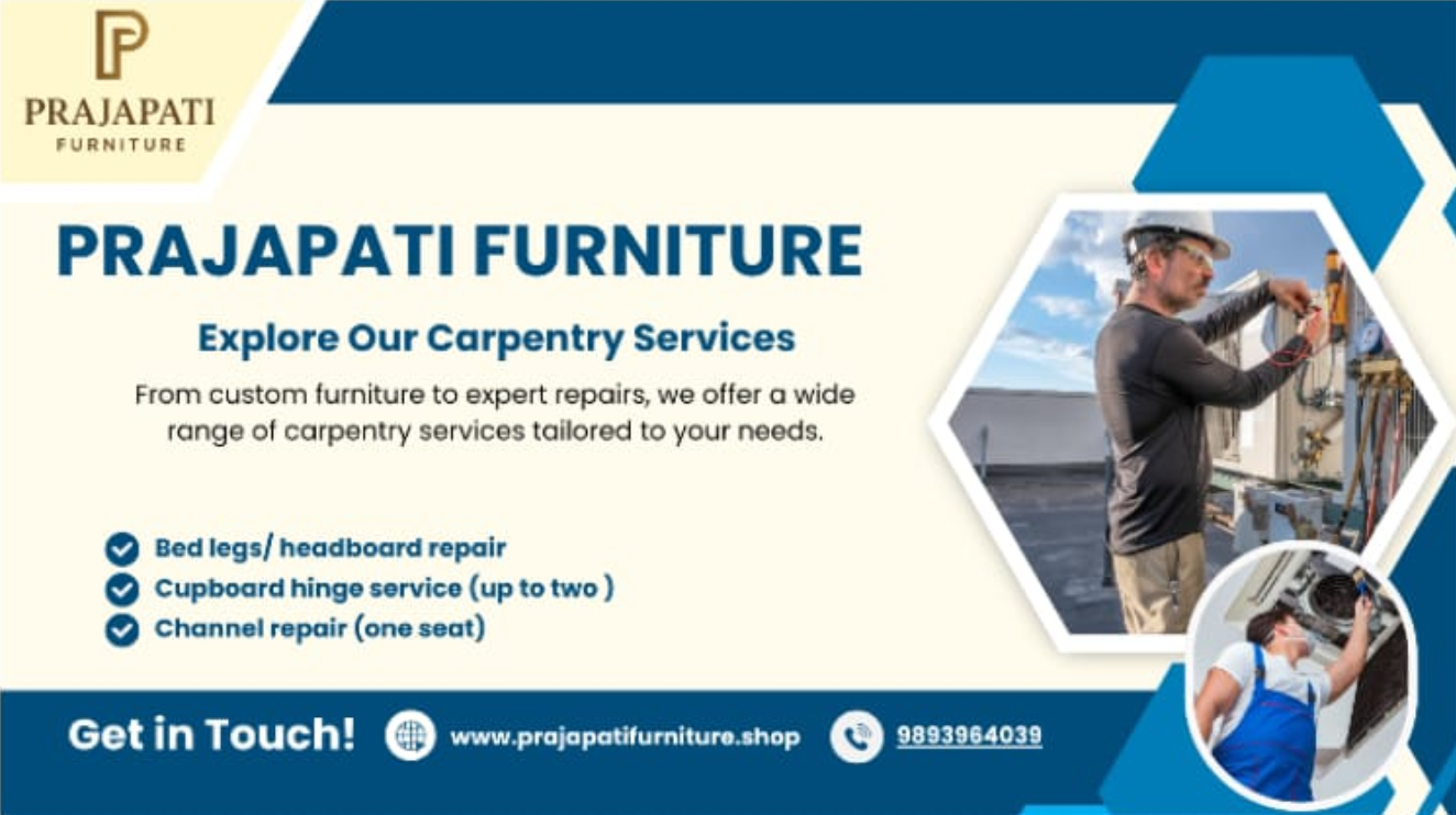 Tailored Furniture Solutions for Everyday Life: Complete Carpentry Services in Indore